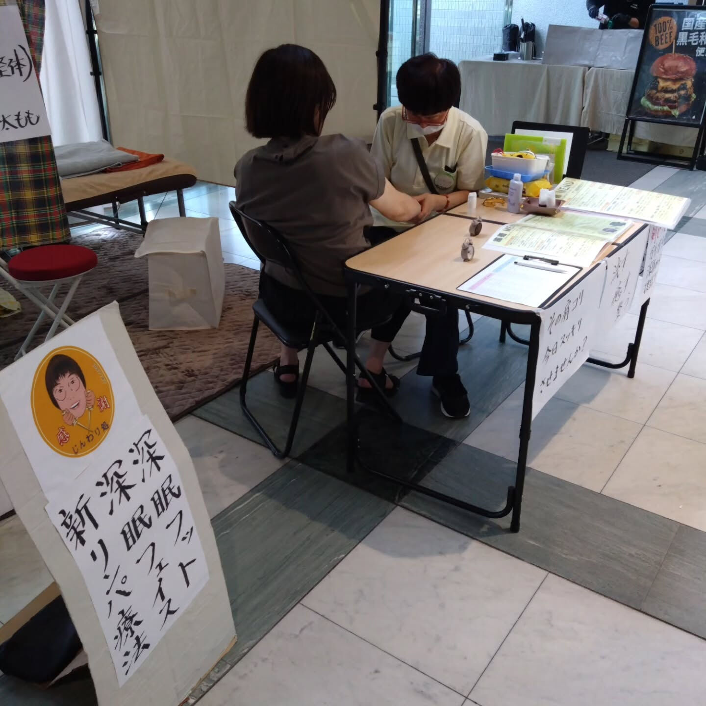 7/30　ボンマルシェTwin21に8回目出店しました🤓