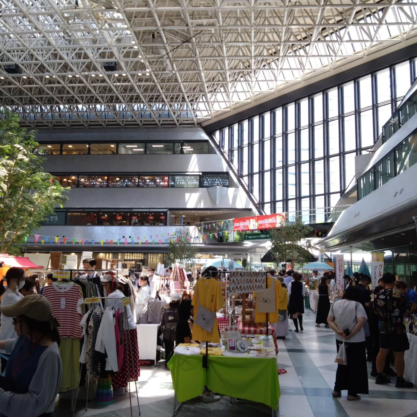 7/30　ボンマルシェTwin21に8回目出店しました🤓